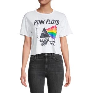 THE ORIGINAL RETRO BRAND Pink Floyd Band Graphic T-Shirt White L